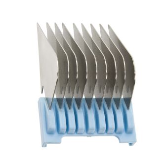 Wahl / Moser / Ermila - Aufsteckkamm - Typ 19 - Kunststoff mit Metallzinken - Nr. 8 - 25 mm