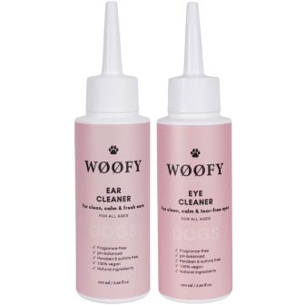 WØØFY Ear & Eye Cleaner für Hunde Vorteilsset