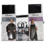 Olivia Garden - Kit 3x Charm Cape + 1x Charm Apron - Black