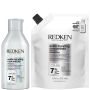 Redken - Acidic Bonding Concentrate Shampoo 300 ml + Refill 500 ml - Set