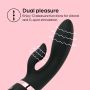 So Divine - Magic Rabbit Vibrator - Zwart