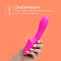 So Divine - Pash Ribbed Vibrator - Roze