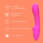 So Divine - Pash Ribbed Vibrator - Roze