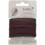 Sibel - Thick Elastic Hair Bands - Brown - 12 Stück