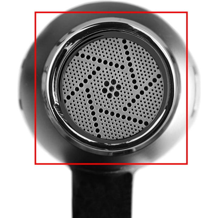 KYONE - KP-100 Kompaktes Haartrockner-Filterset - Chrom