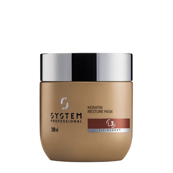 System Professional - LuxeOil - Keratin Restore Maske L3 - 200 ml