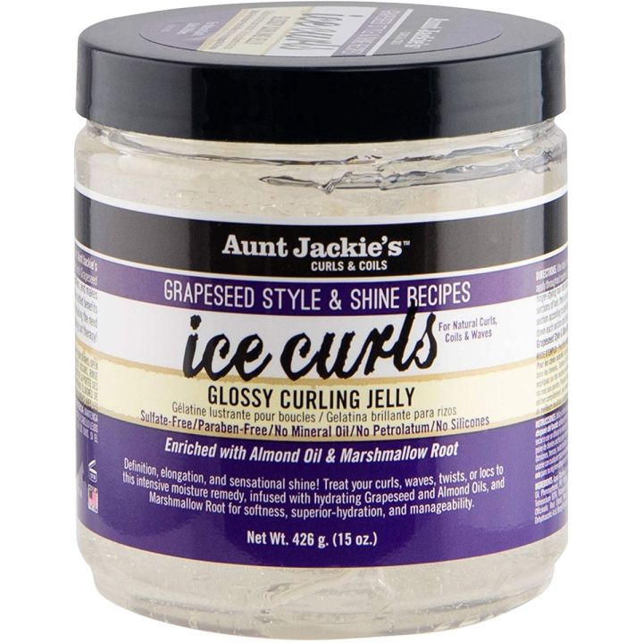 Aunt Jackie's - Traubenkern - Ice Curls Lockengelee - 426 gr