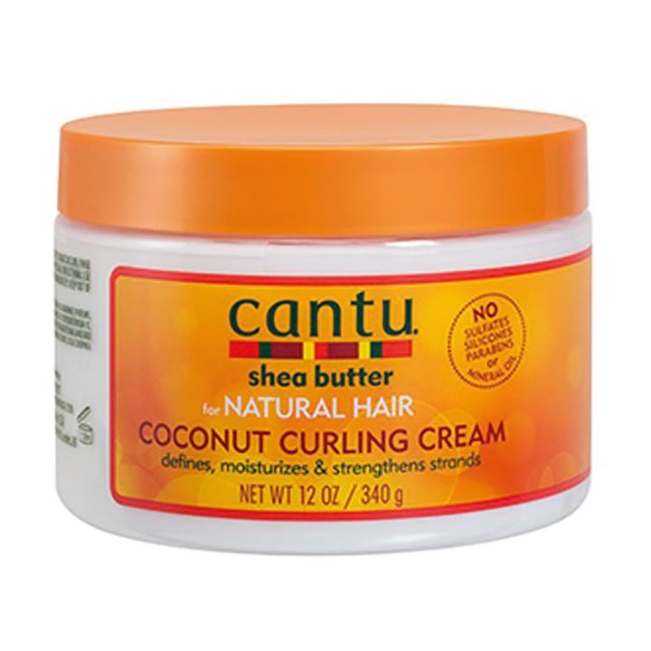 Cantu - Shea Butter - Natürliche Kokosnuss Lockencreme - 340 gr
