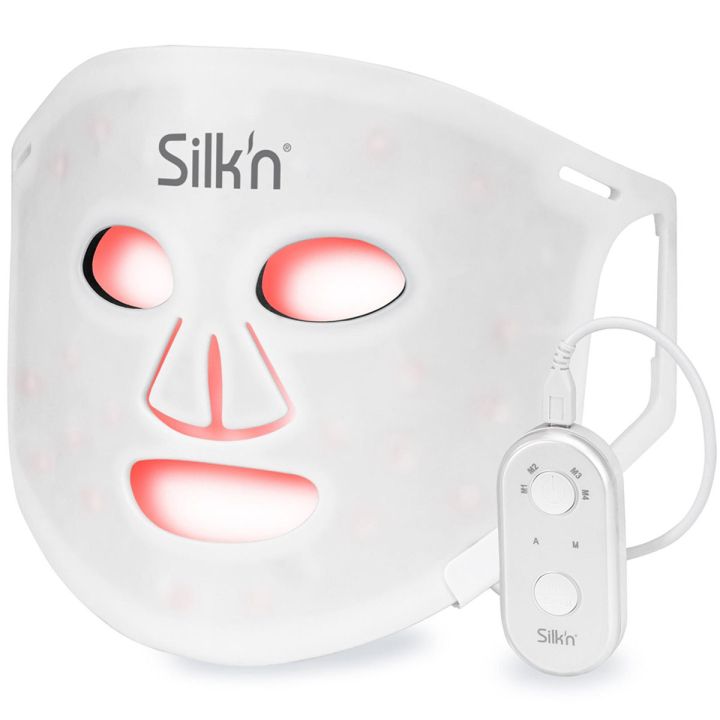 Silk'n LED Face Mask 100 LED Gesichtsmaske Hautverbesserung durch LED Lichttechnologie
