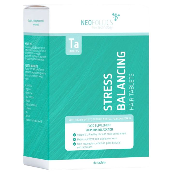 Neofollics Stress Balancing Hair Tablets 60 Stuks