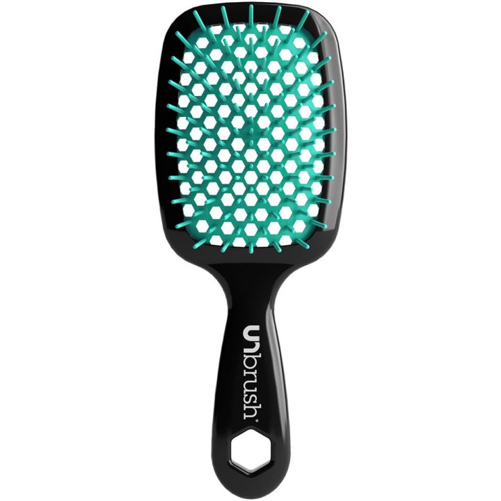 Unbrush Detangling Hair Brush Lagoon Teal Front