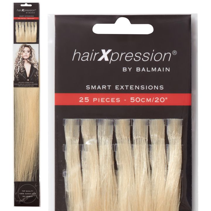 Balmain - HairXpression Extensions - Blond - Glatt 25 Stück 50 cm