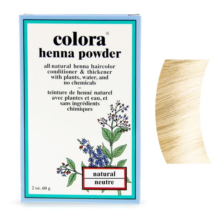 Colora Henna - Farbpulver - Neutral - 60 gr