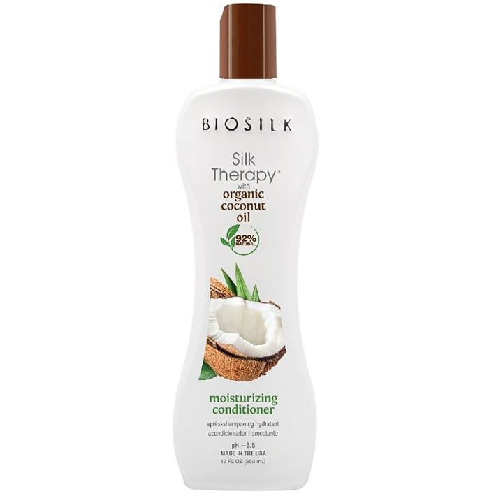Biosilk - Silk Therapy Kokosöl Feuchtigkeits-Conditioner - 355 ml