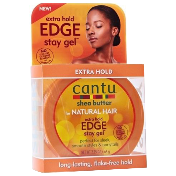 Cantu - Sheabutter - Natural Edge Stay Gel - 64 gr