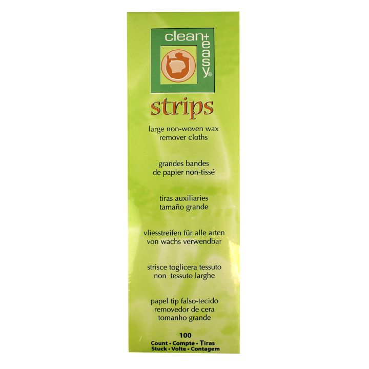 Clean and Easy - Wachsstreifen - Papier - Large - 100 Stück
