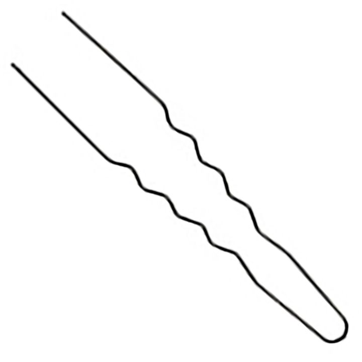 Comair Haarspelden Zwart 5,5 cm 50 Stuks