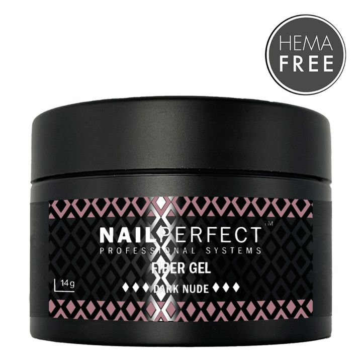 Nail Perfect - Fiber Gel - Dunkel Nackt - 14gr