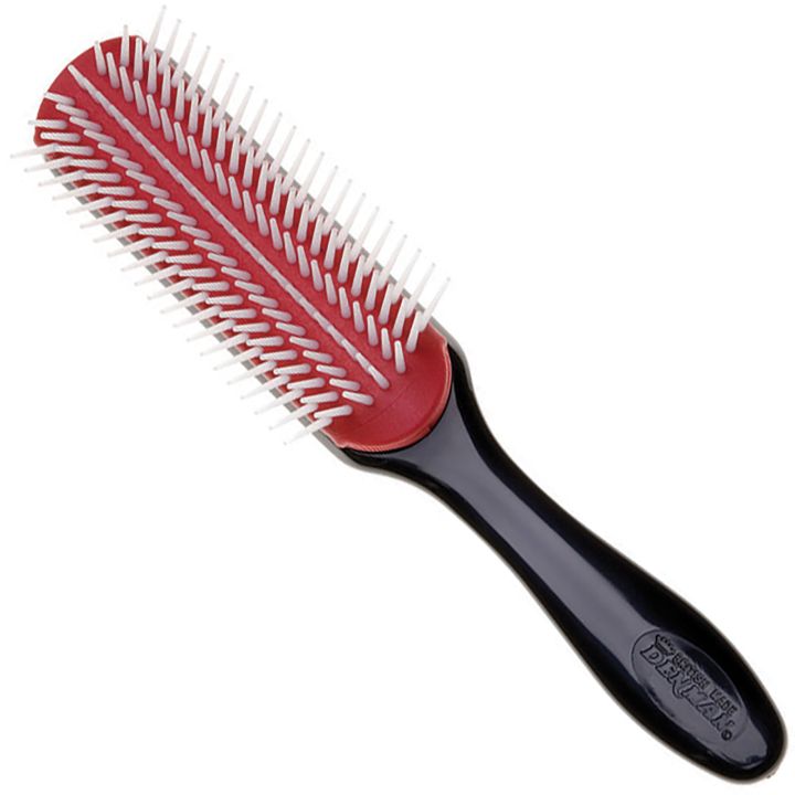 Denman - Medium 7 Row Stylingbürste - Rot - D3