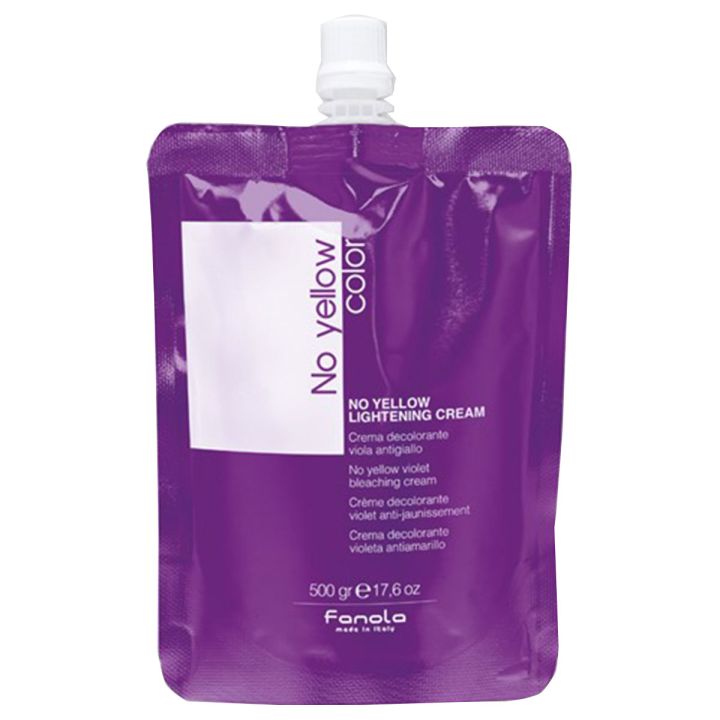 Fanola - No Yellow Violet Bleaching Cream - 500 gr