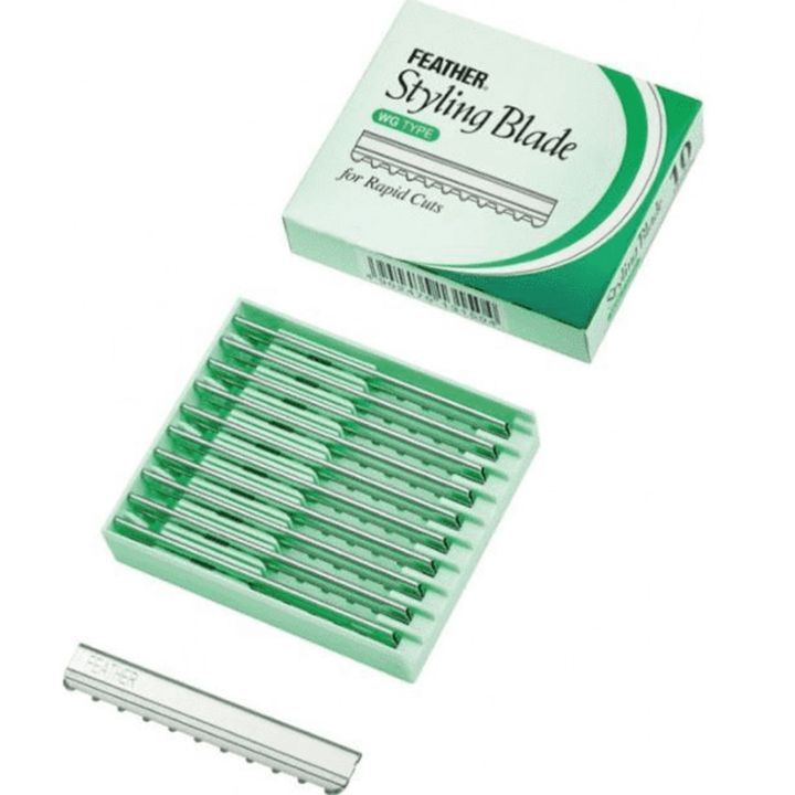 Feather - Styling Blade - WG Type - Rapid Cut - 10 Klingen