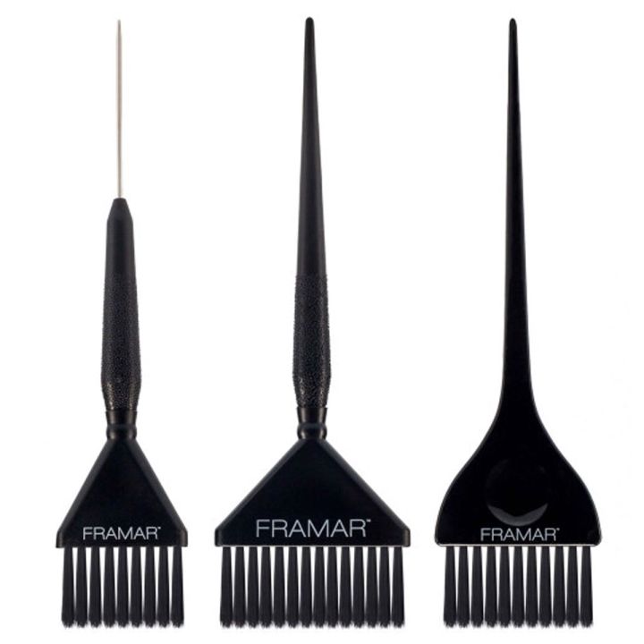 Framar - Family Pack Haarfärbe-Pinsel - Schwarz