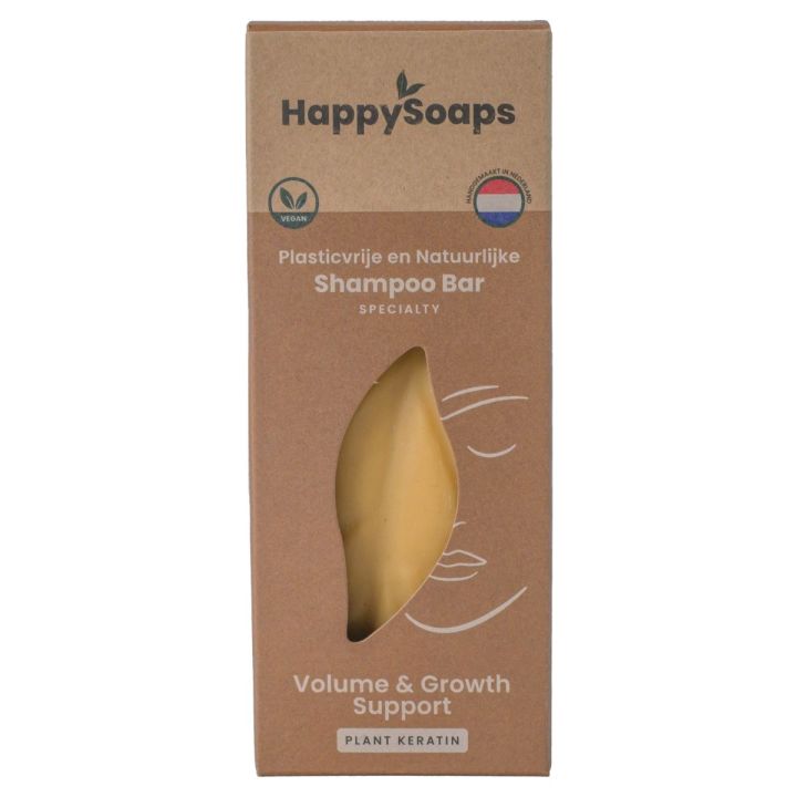 HappySoaps Specialty Shampoo Bar Volumen & Wachstumsunterstützung 100 gr