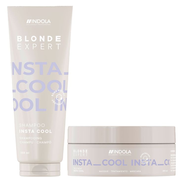 Indola - Blonde Expert - InstaCool Shampoo & Conditioner-Set
