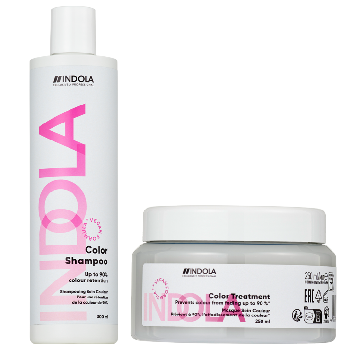 Indola - Farbe - Shampoo & Masken-Set