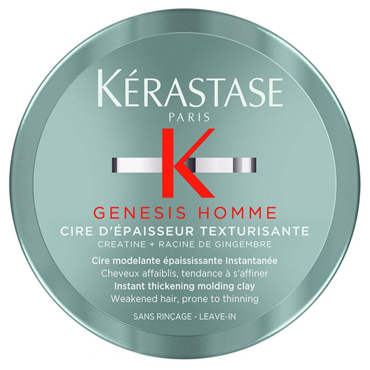 Kérastase - Genesis Homme Cire d'Épaisseur Texturisante Formgebende Tonpaste für geschwächtes Haar - 75 ml