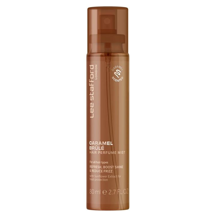 lee stafford hair perfume caramel brule