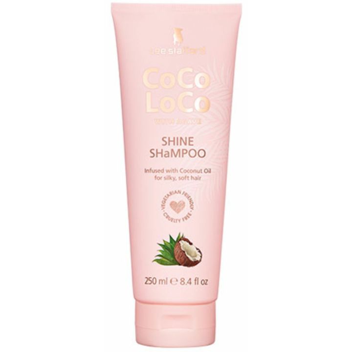 Lee Stafford - Coco Loco - Shine Shampoo - Stellt trockenes und geschädigtes Haar wieder her - 250 ml