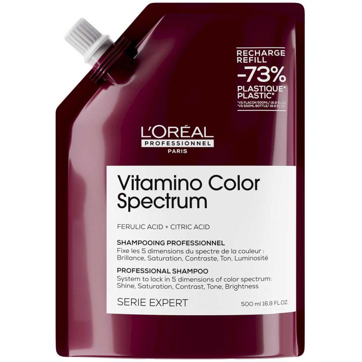 L’Oréal Professionnel Vitamino Farbe Spectrum Shampoo Refill Farbschutz für gefärbtes Haar 500 ml