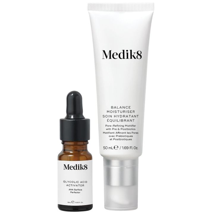 Medik8 Balance Feuchtigkeitspflege & Glycolsäure Aktivator 50 ml