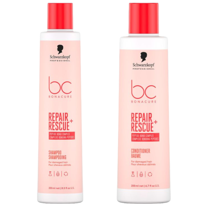 Schwarzkopf - Repair Rescue - Shampoo + Conditioner Voordeelset