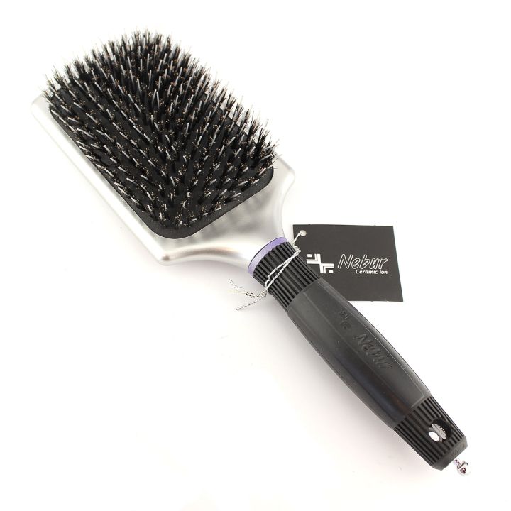 Nebur - Paddle-Bürste - Boar + Porcupine