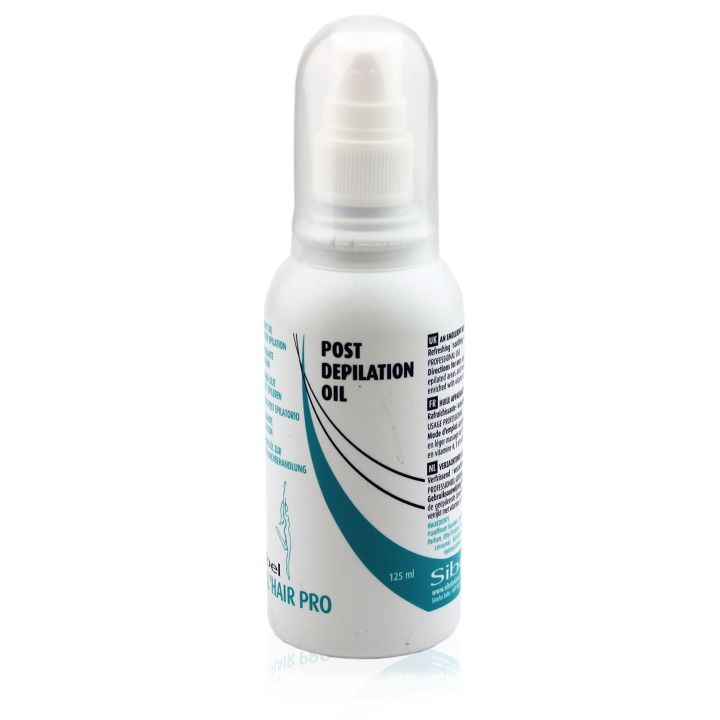 Ölnachbehandlung Epilation