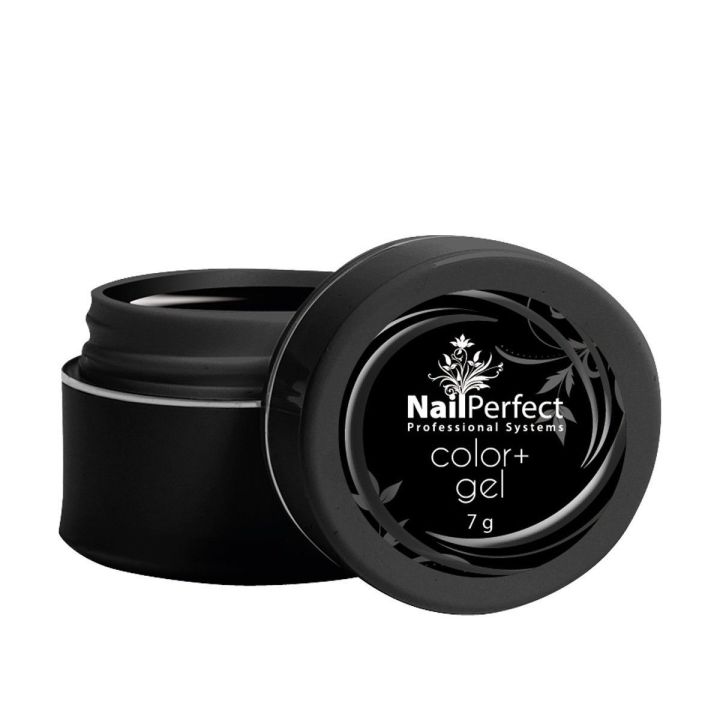 Nail Perfect - Farbe+ Gel - Schwarz - 7 gr
