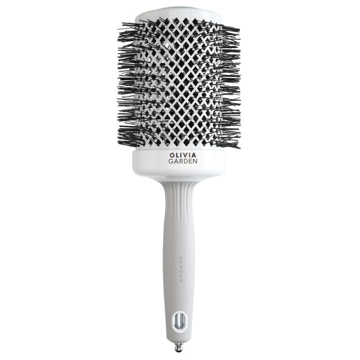 Olivia Garden - Expert Blowout Shine Weiß & Grau - 65 mm