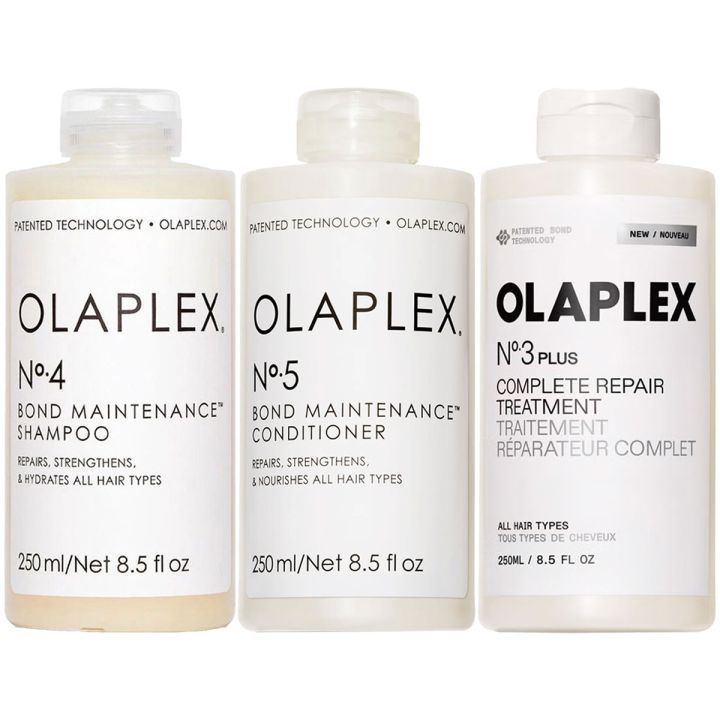 Olaplex Shampoo N.4 & Conditioner N.5 & Repair Treatment N.3 Voordeelset