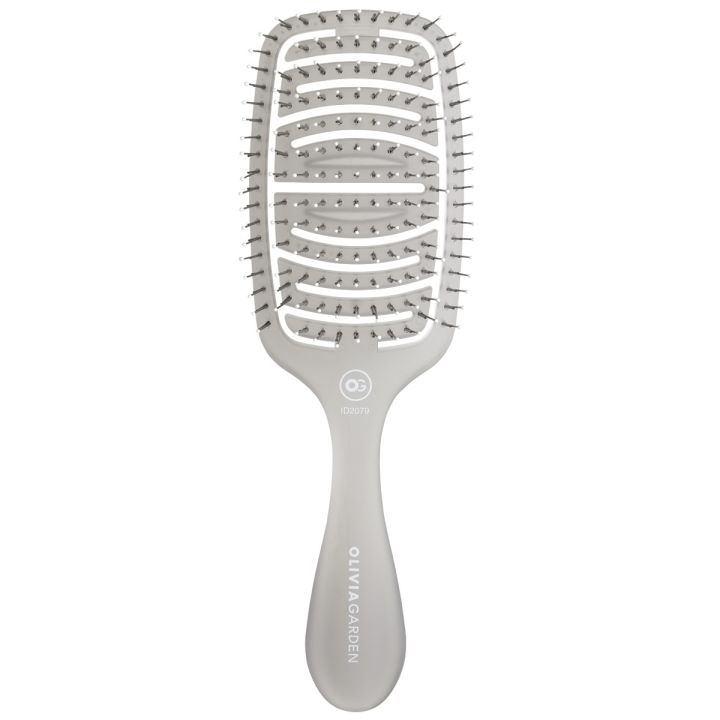 Olivia Garden - Care Flex - Medium Hair - Haarbürste - Eisgrau