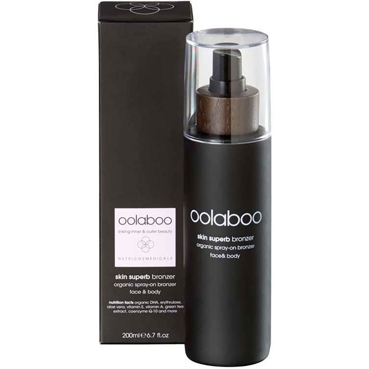 Oolaboo - Skin Superb - Bronzer - Organic Spray-On Bronzer Gesicht & Körper - 200 ml