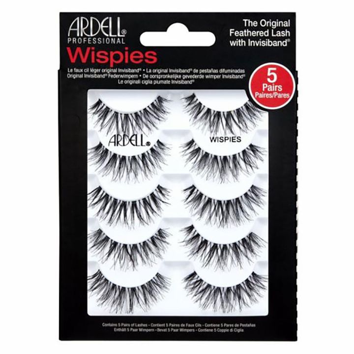 Ardell - Wispies 5 Künstliche Wimpern - Schwarz