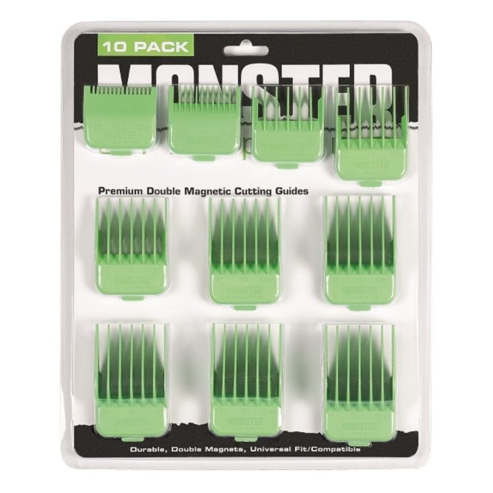 Monster Clippers - Magnetic Combs - Grün