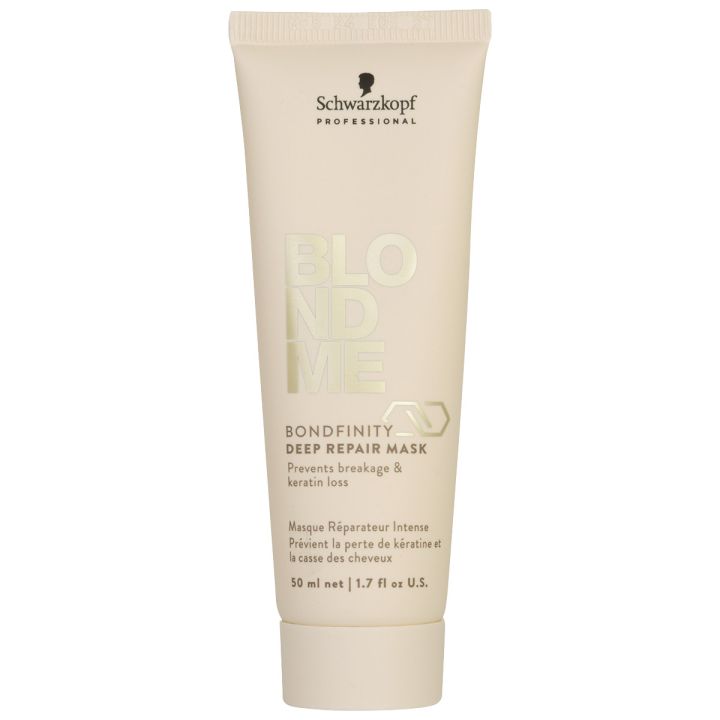 Schwarzkopf Blond Me Bondfinity Deep Mask 50 ml Produktverpackung Frontansicht