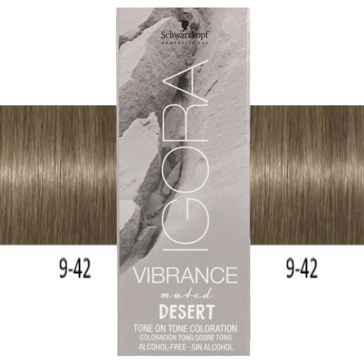 Schwarzkopf Igora Vibrance 9-42 Muted Desert 60 ml Tube Verpackung