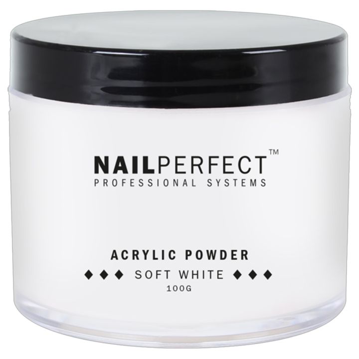 Nail Perfect Acrylpulver Soft White