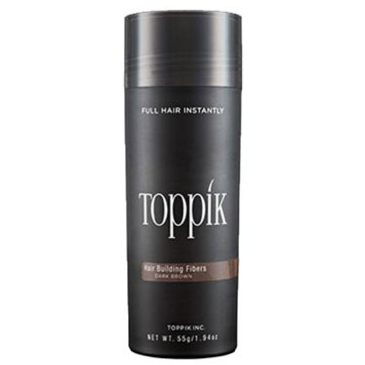 Toppik - Hair Building Fibers Dark Brown - 55 gr