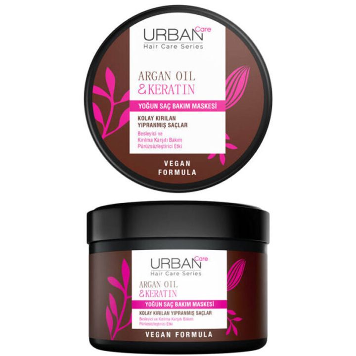 Urban Care - Argan Oil & Keratine Haarmasker - 230 ml