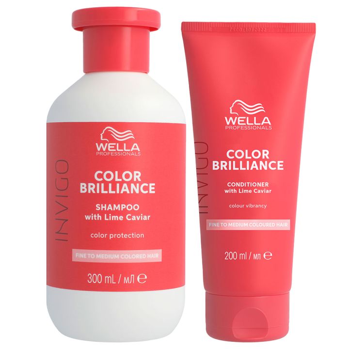 Wella Professionals - Invigo - Farbe Brilliance - Gefärbtes & Feines Haar - Vorteilsset